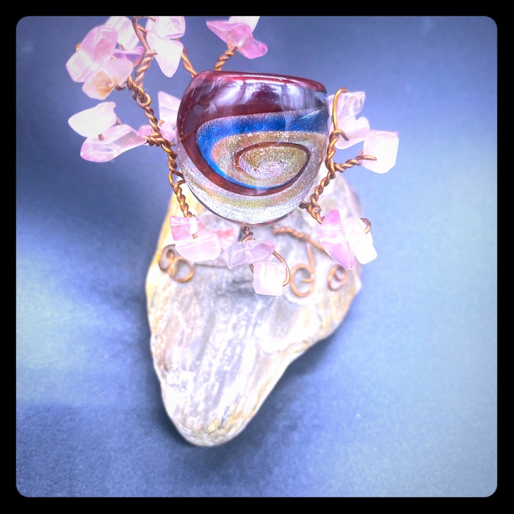 Set of 5 funky rings